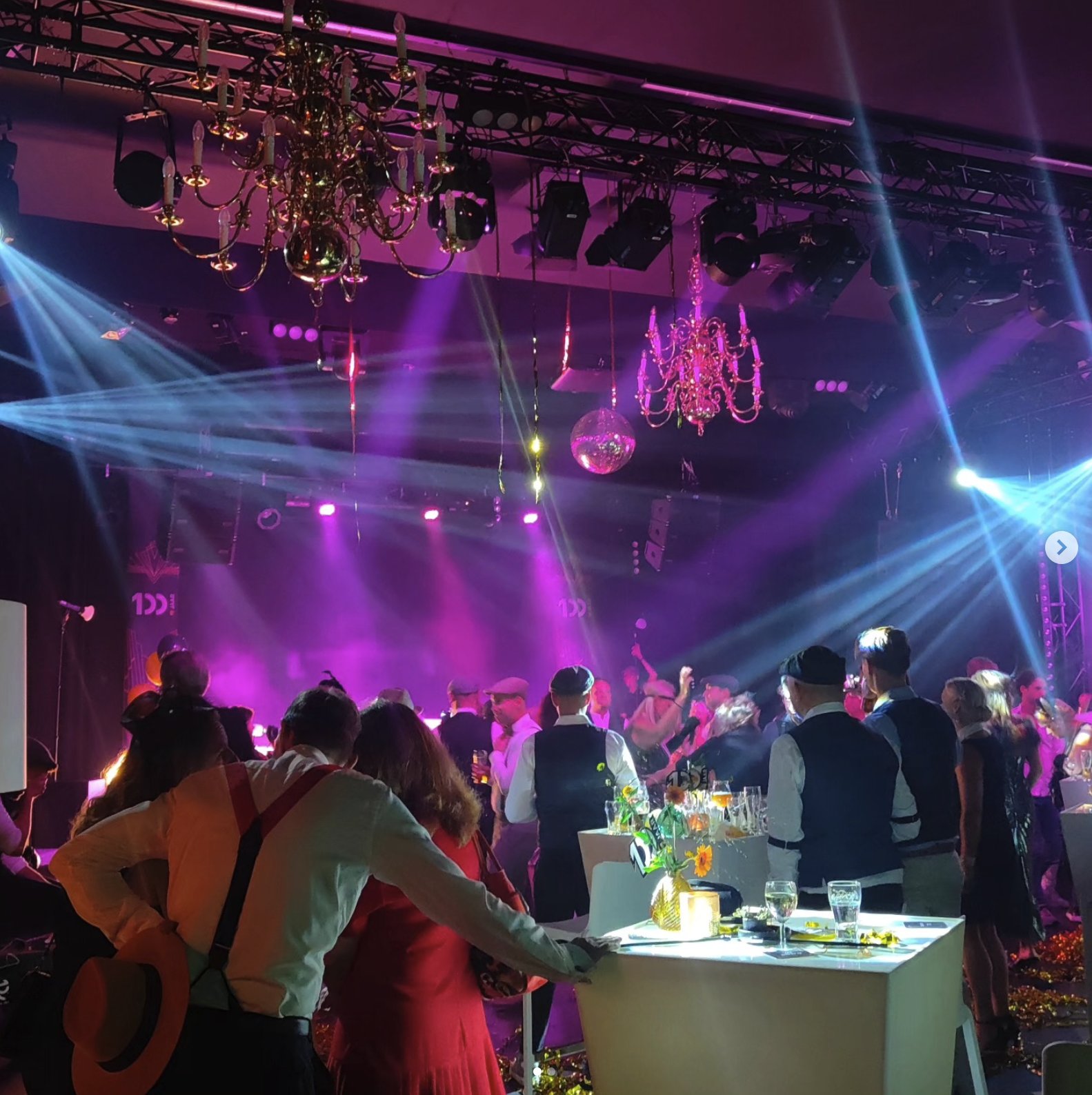 100 jaar Claeren feest in Gatsby stijl bij Podium Azijnfabriek Den Bosch
