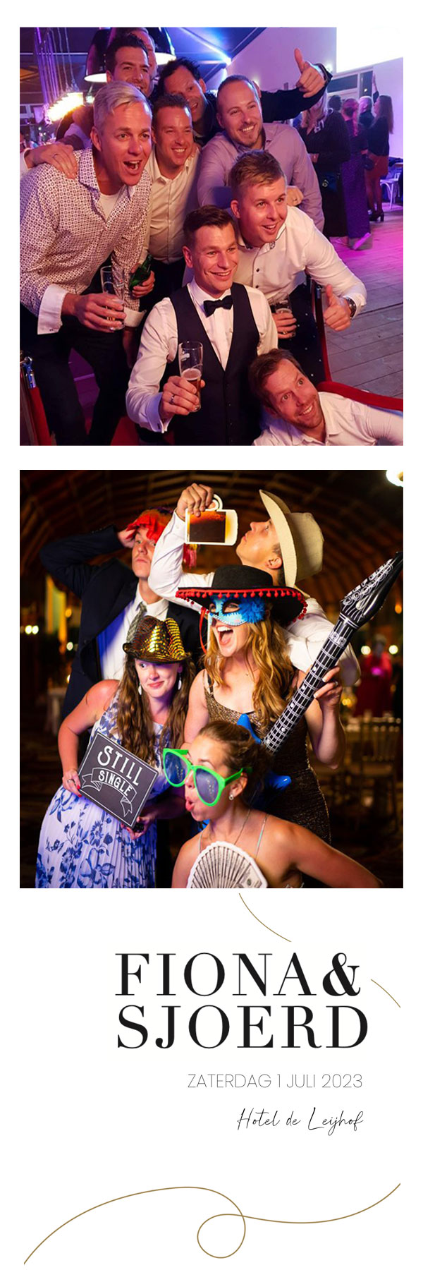 Fotostrip op maat voorbeeld