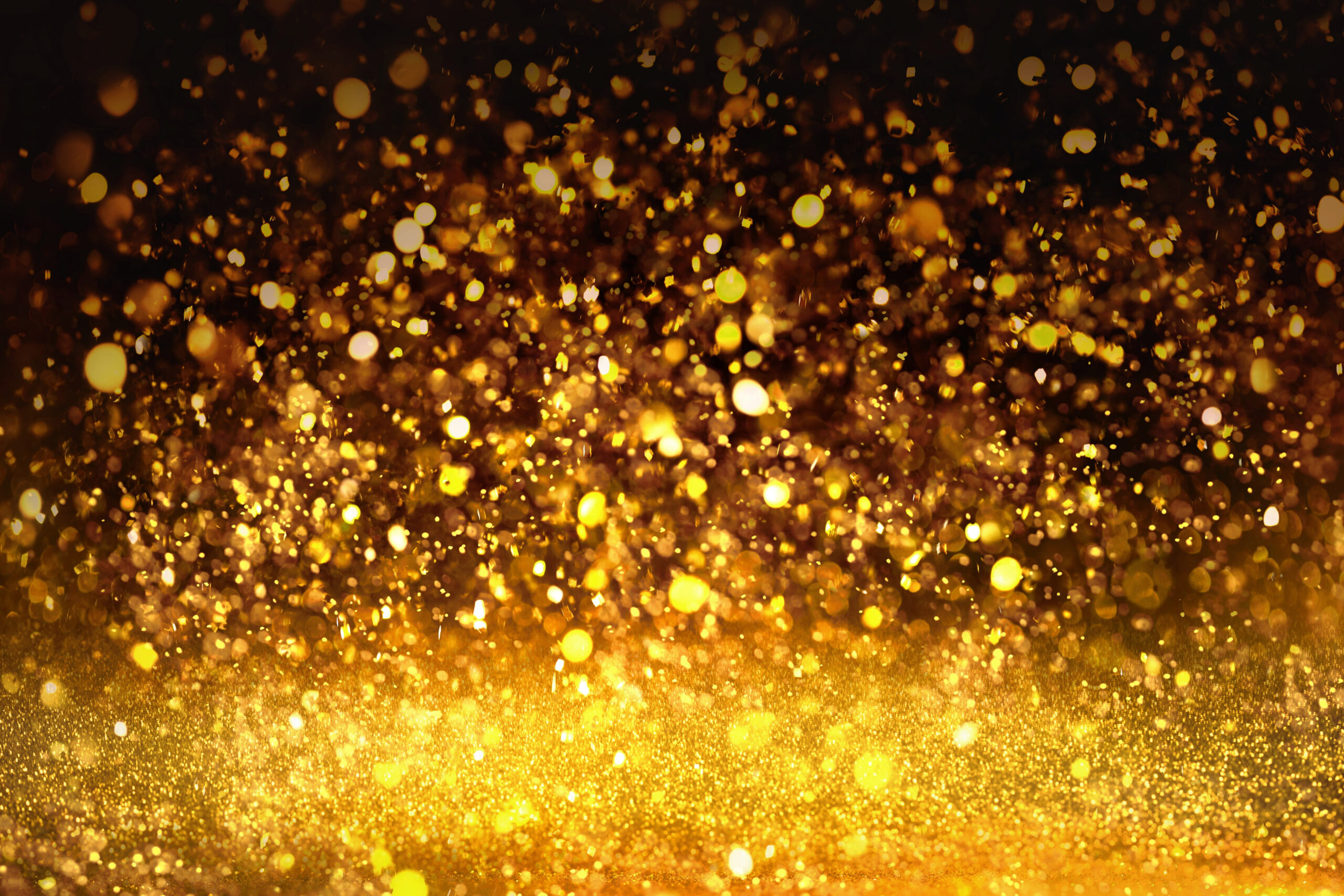 Gouden glitterwall achtergrond digitaal greenscreen