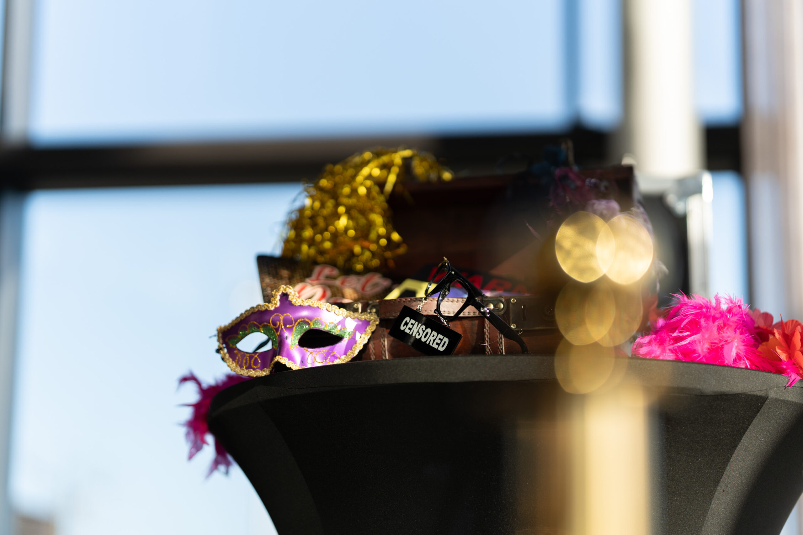 Verkleedspullen en accessoires partybox